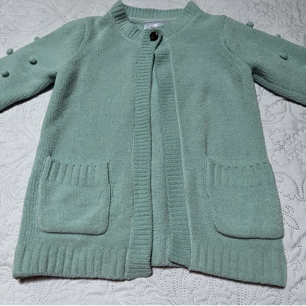 Hanna Andersson Marshmallow Cardigan Size 3 - Picture 5 of 6